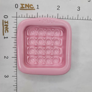 Square Pop It MED Silicone Mold 809 MA