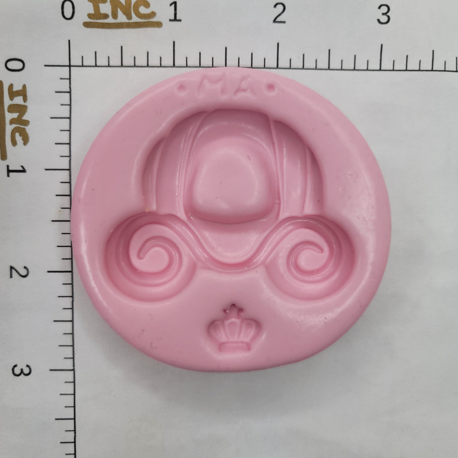 Cute Carriage Silicone Mold 792 MA