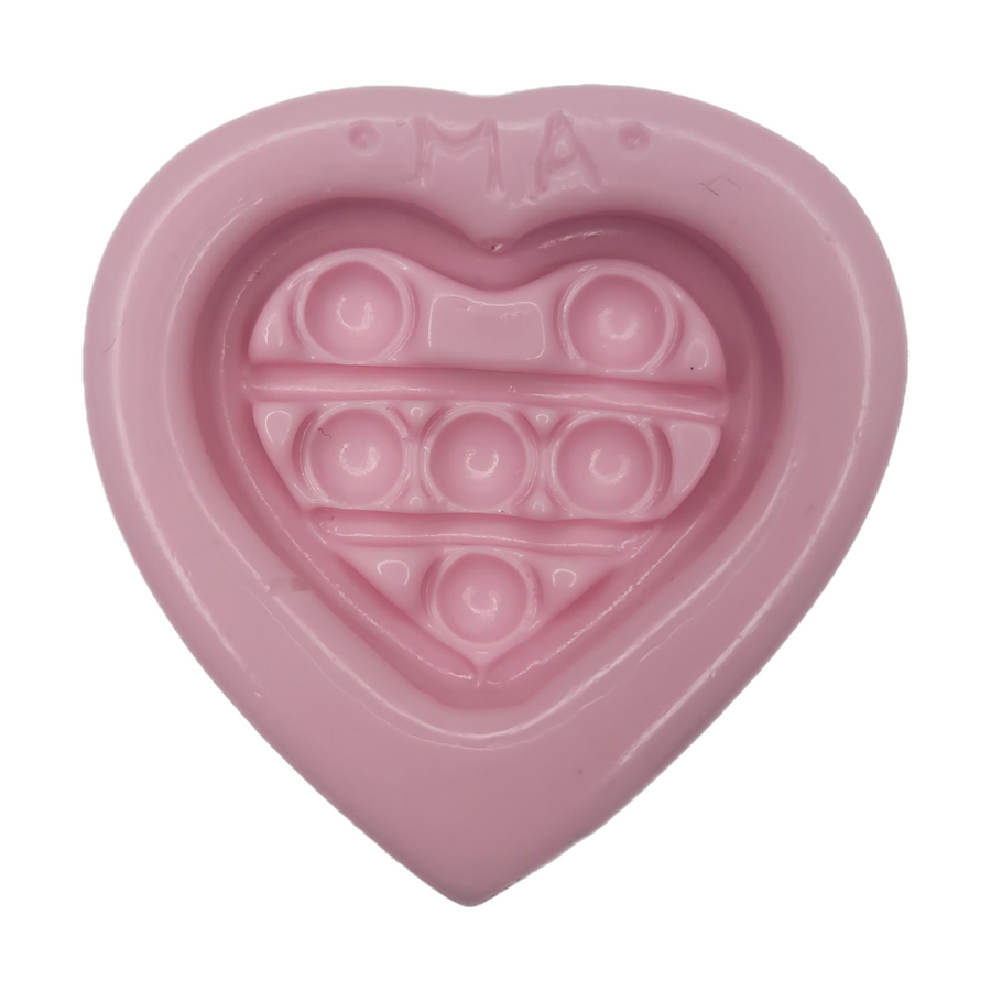 Heart Pop It SM Silicone Mold 813 MA