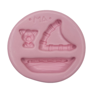 Cute Boat #2 Silicone Mold 796 MA