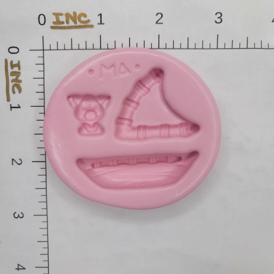 Cute Boat #2 Silicone Mold 796 MA