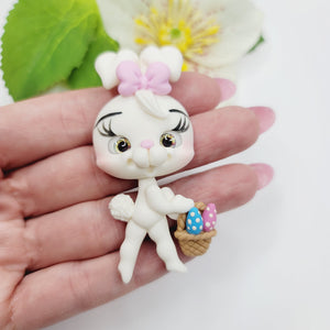 Gwendolyn #239 Clay Doll for Bow-Center, Jewelry Charms, Accessories, and More