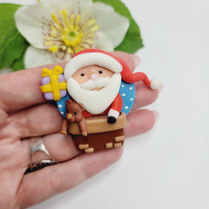 Noel in the Sky #433 Clay Doll for Bow-Center, Jewelry Charms, Accessories, and More