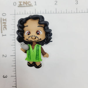 Bruno #086 Clay Doll for Bow-Center, Jewelry Charms, Accessories, and More