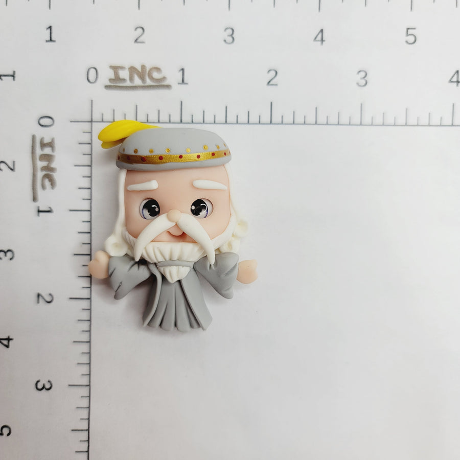 Dumbledore #175 Clay Doll for Bow-Center, Jewelry Charms, Accessories, and More