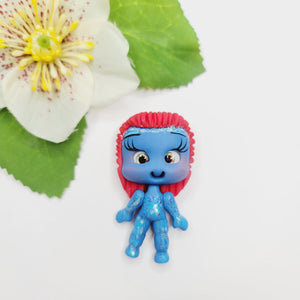 606 Mistica Clay Doll for Bow-Center, Jewelry Charms, Accessories, and More