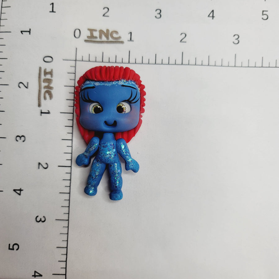 606 Mistica Clay Doll for Bow-Center, Jewelry Charms, Accessories, and More