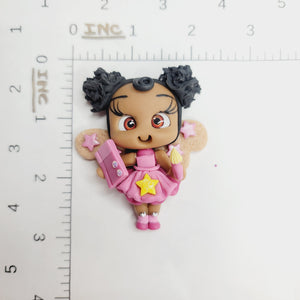 School Fairy Liz #615 Clay Doll for Bow-Center, Jewelry Charms, Accessories, and More