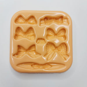 Adorable hair-bows Silicone Mold M.D. #88