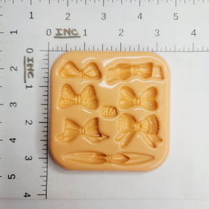 MD #88 Adorable hair-bows Silicone Mold