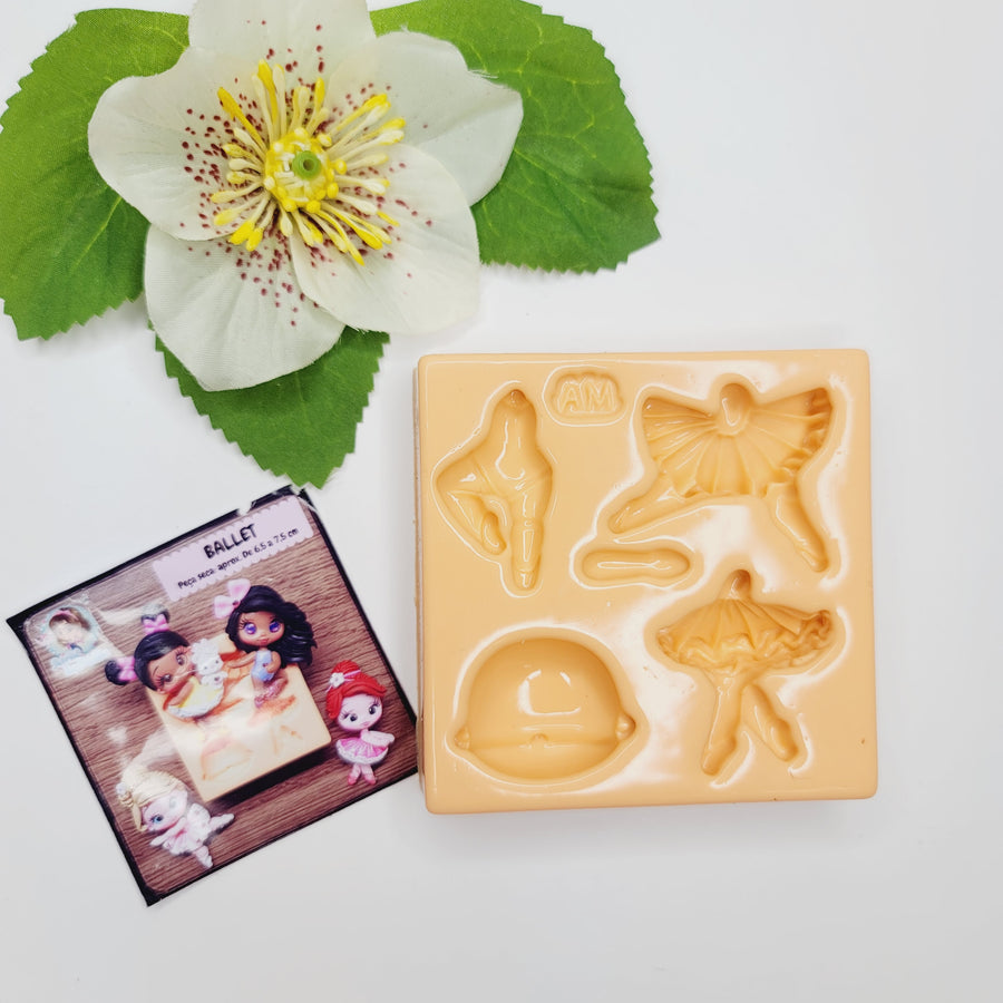 MD #89 Ballet Silicone Mold