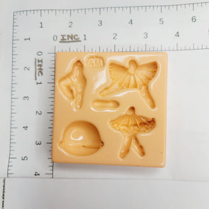 MD #89 Ballet Silicone Mold