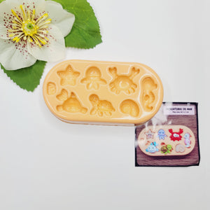 MD #91 Ocean Miniatures Silicone Mold