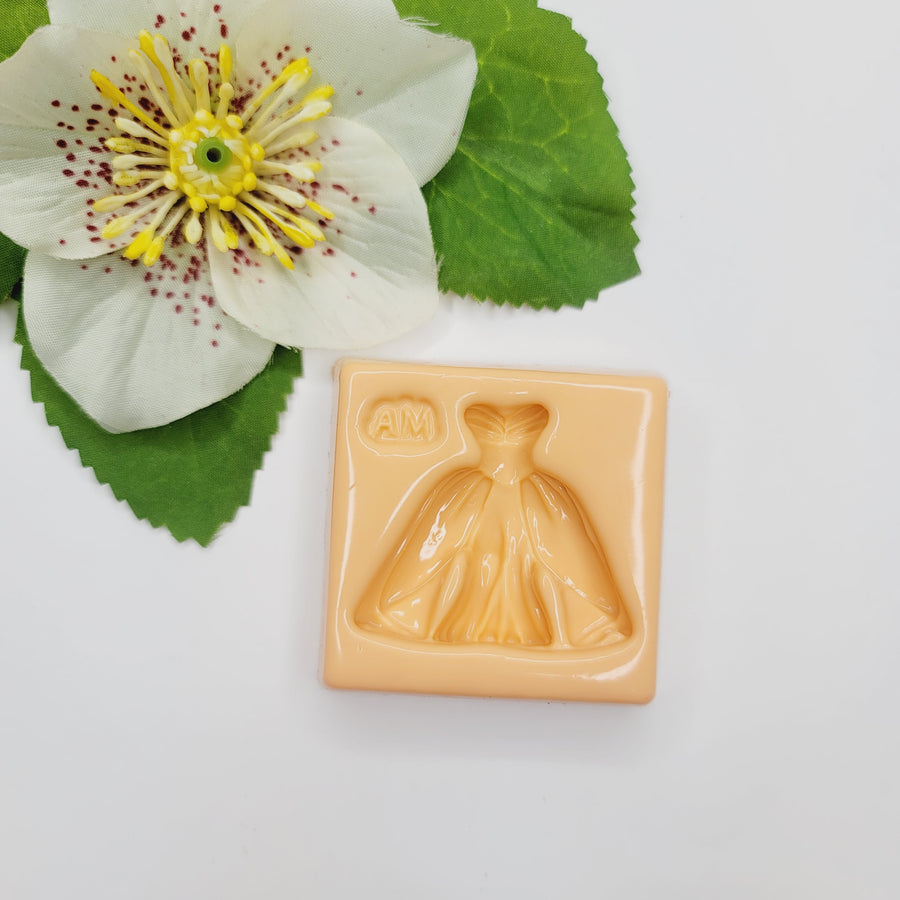 MD #82 Glamour Dress 1 Silicone Mold