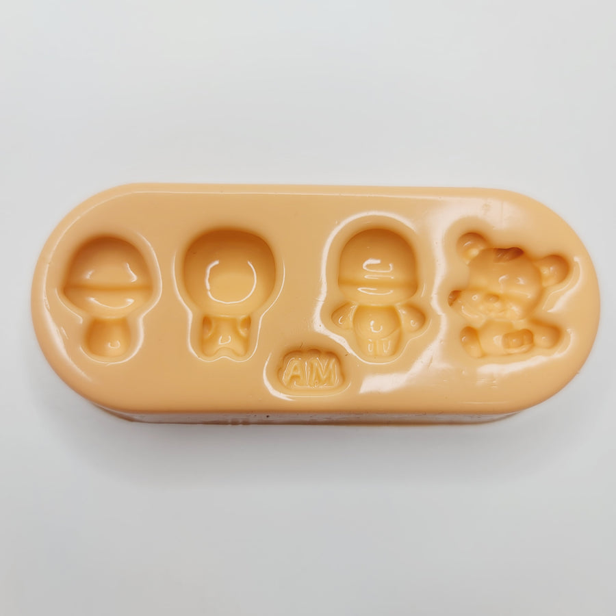 MD #94 Mini pets Silicone Mold