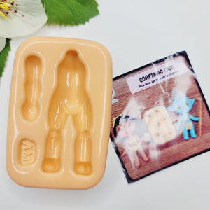 MD #93 Uni Cake top Body Silicone Mold