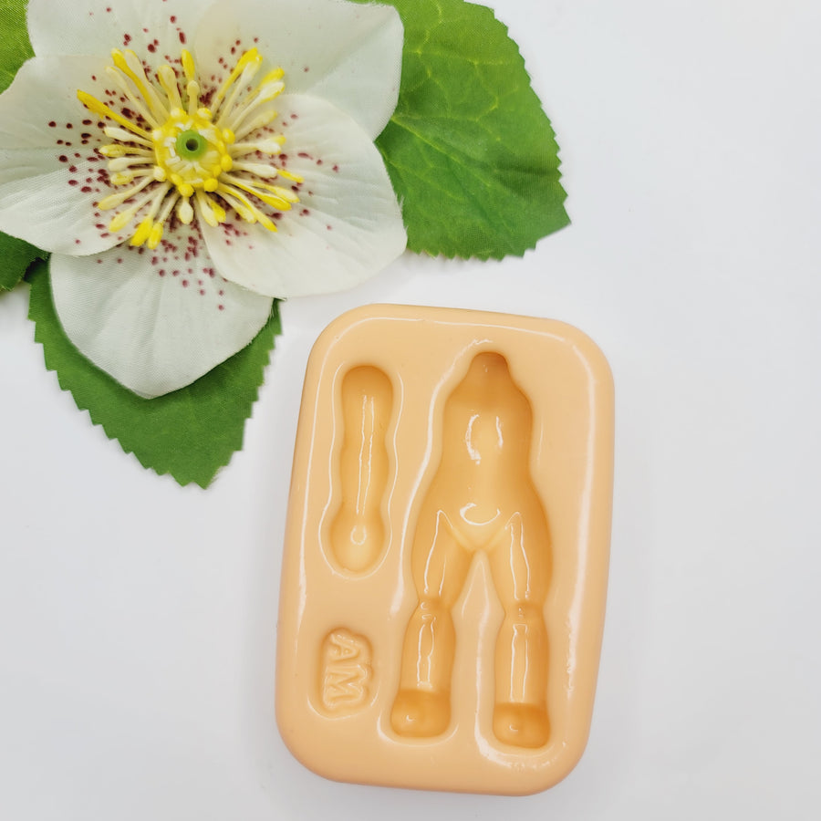 MD #93 Uni Cake top Body Silicone Mold