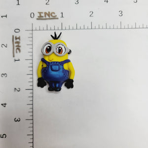 Minion 1 #637 Clay Doll for Bow-Center, Jewelry Charms, Accessories, and More