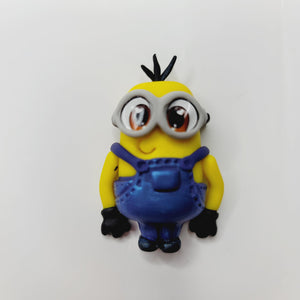 Minion 1 #637 Clay Doll for Bow-Center, Jewelry Charms, Accessories, and More