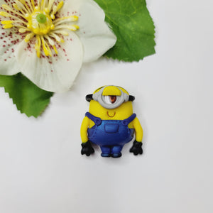 Minion 3 #639 Clay Doll for Bow-Center, Jewelry Charms, Accessories, and More