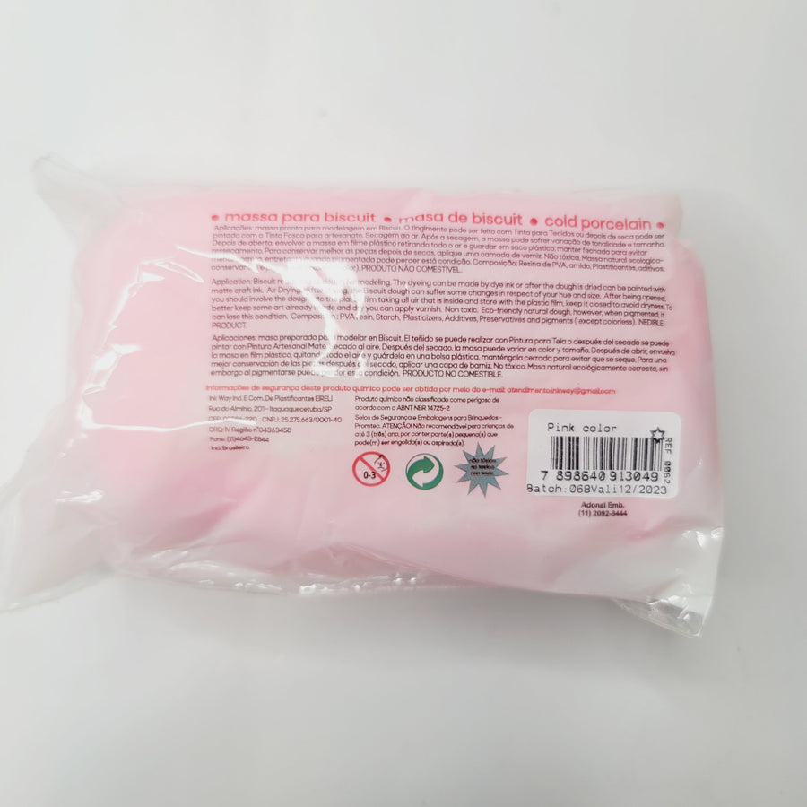 Pink Air Dry Clay Dough (400g/14oz)