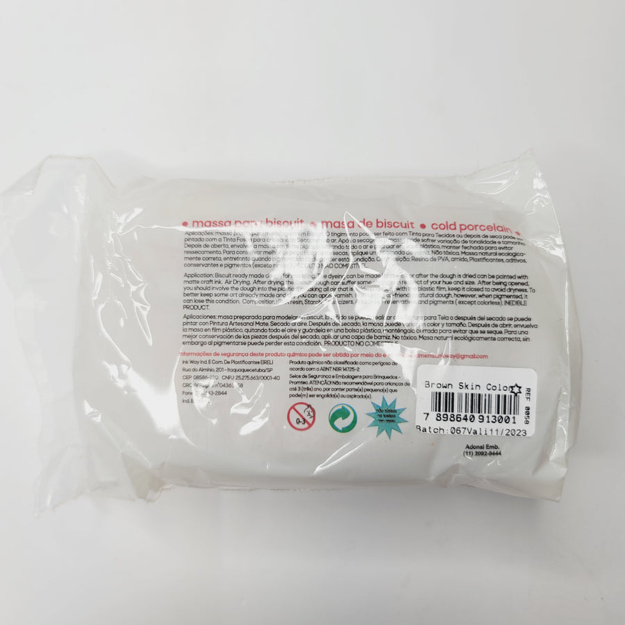 Brown Skin Air Dry Clay Dough (400g/14oz)