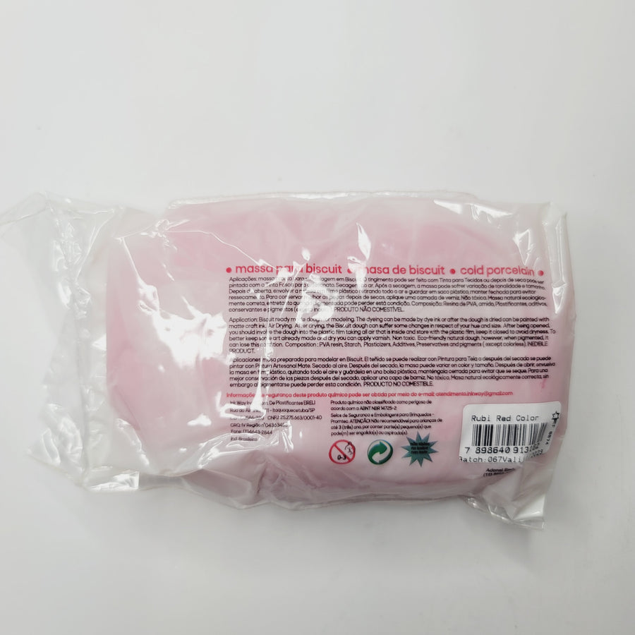 Ruby Red Air Dry Clay Dough (400g/14oz)