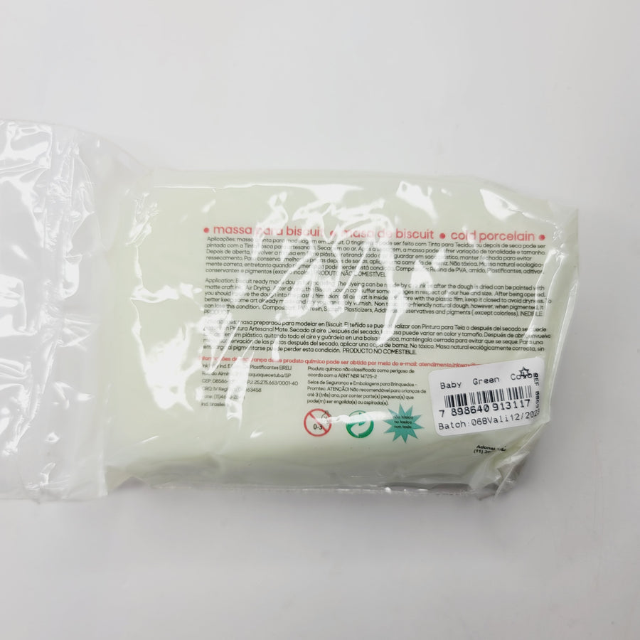 Baby Green Air Dry Clay Dough (400g/14oz)