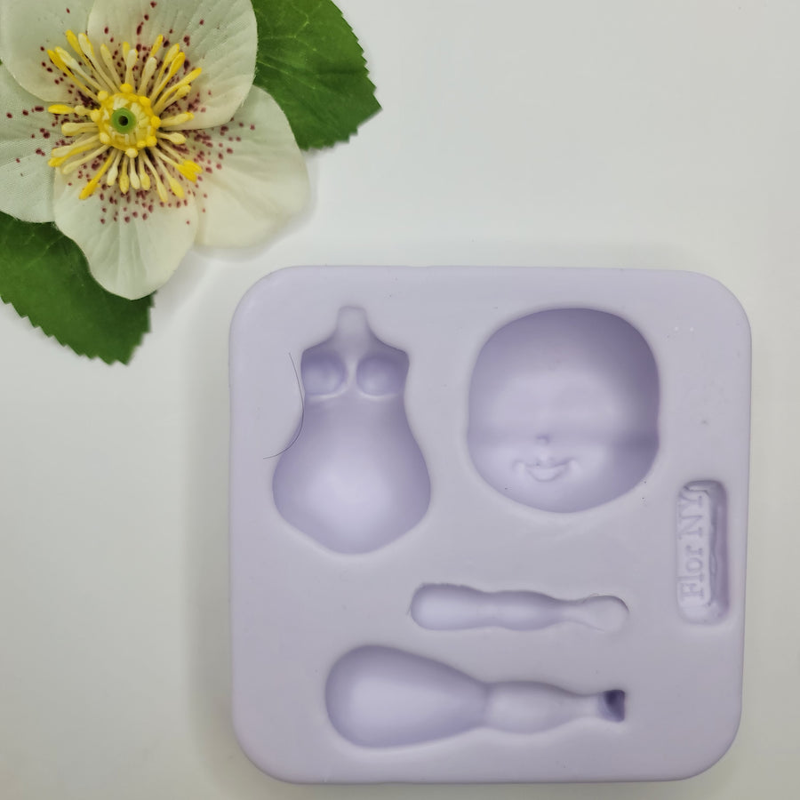 Pregnant Beauty Cake Top Mold FNY #20