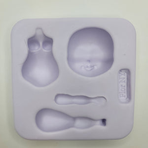 Pregnant Beauty Cake Top Mold FNY #20