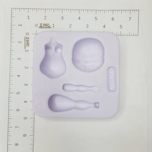 Pregnant Beauty Cake Top Mold FNY #20