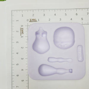 Pregnant Beauty Cake Top Mold FNY #20