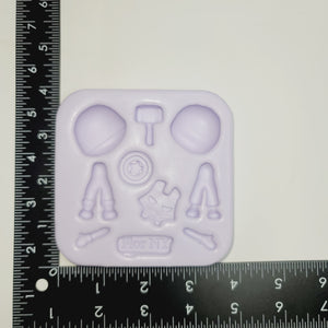 Super Heroes Silicone Mold FNY #17