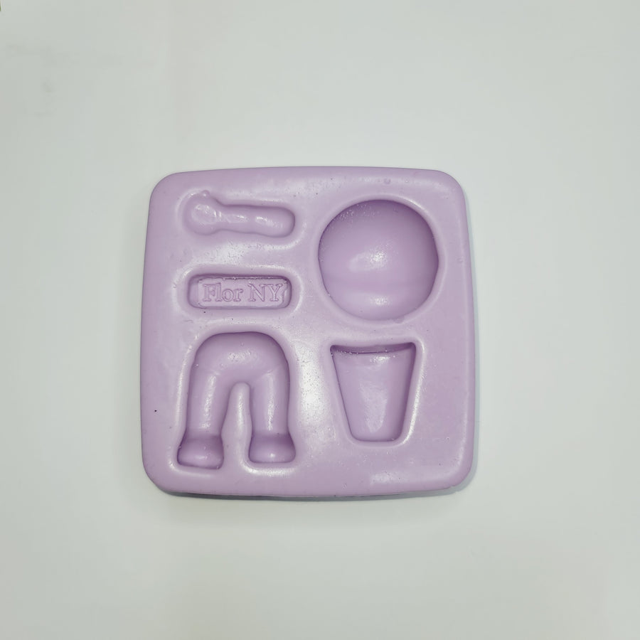 Kids Universal 3D Cake top Silicone Mold FNY #15