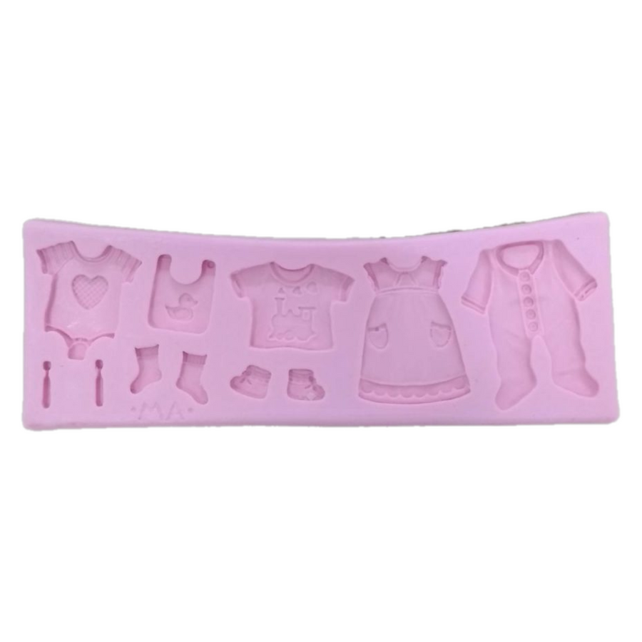 Miniature Baby Clothes Silicone Mold 229 MA