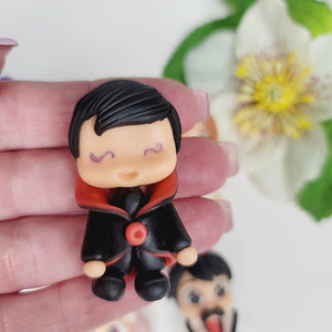 441 Oscar Dracula Clay Doll for Bow-Center, Jewelry Charms, Accessories, and More