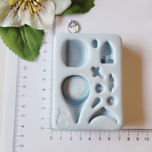 Creative Minds Silicone Mold AJ #7