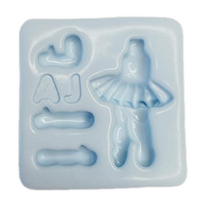 Ballerina silicone mold AJ #59