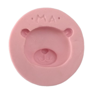 Bear Face Silicone Mold MA 617