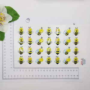 Adhesive Resin Cute Bee (M) MNC 28mm (H) 28 units