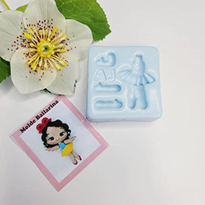 Ballerina silicone mold AJ #59