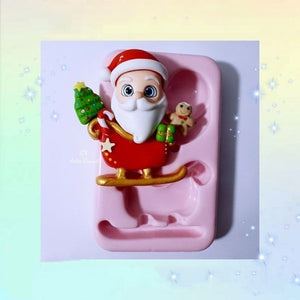 Noel's Sled Silicone Mold KKA #48