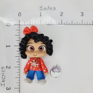 017 Amara Clay Doll for Bow-Center, Jewelry Charms, Accessories, and More