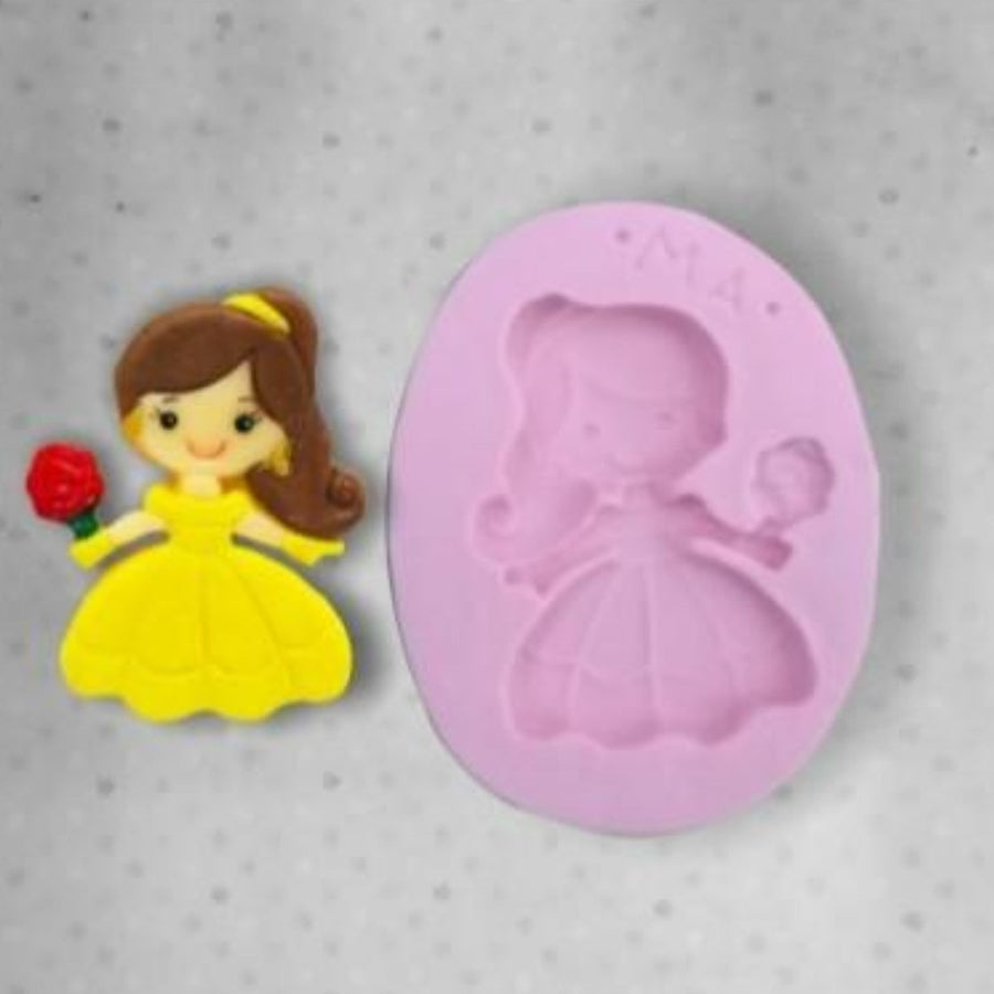 Belle Princess Silicone Mold 539MA