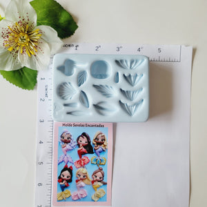 AJ #13 Enchanted Mermaid Silicone Mold