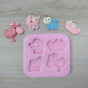 Baby Shower Silicone Mold 530 MA