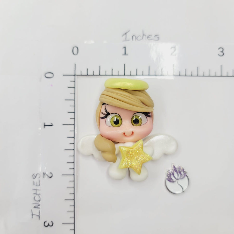 109 Celeste Clay Doll for Bow-Center, Jewelry Charms, Accessories, and More