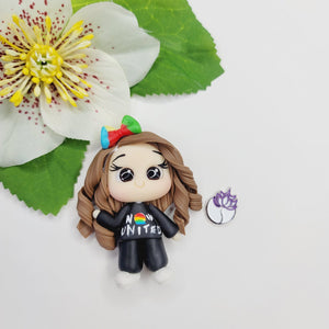 500 Rylie Clay Doll for Bow-Center, Jewelry Charms, Accessories, and More