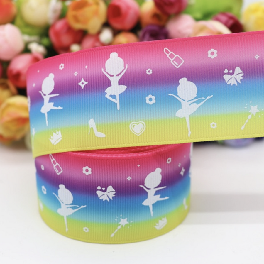 Ballerina Grosgrain Ribbon - 1 1/2" (38mm) - Sold by the Yard