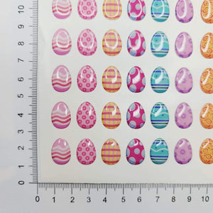 Adhesive Resin Easter Eggs (P) MNC 78 Units